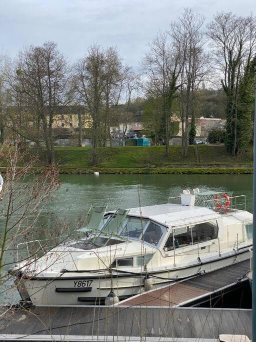 Charmant Bateau Sur La Marne Jouarre Dış mekan fotoğraf