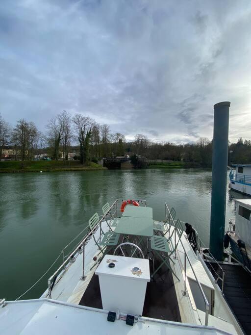 Charmant Bateau Sur La Marne Jouarre Dış mekan fotoğraf